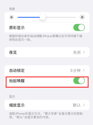 邗江苹果授权维修站分享iPhone轻点无法唤醒怎么办