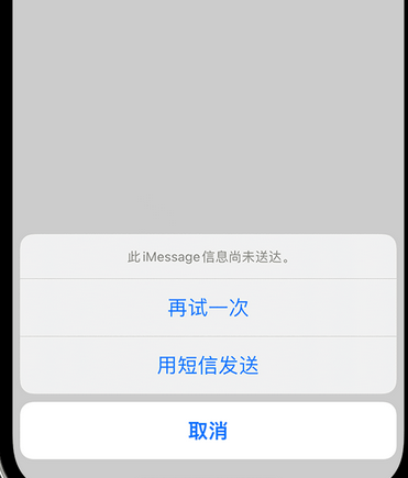 邗江apple维修iPhone上无法正常发送iMessage信息