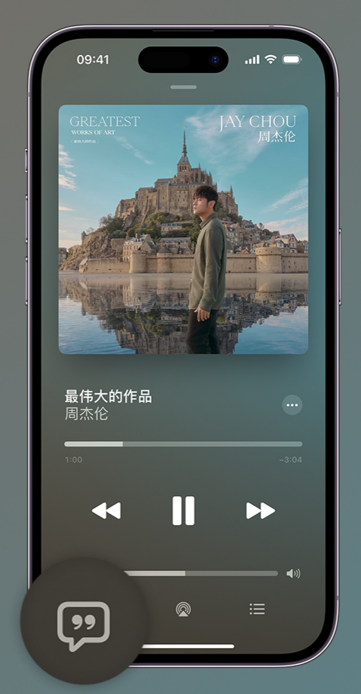 邗江iphone维修分享如何在iPhone上使用Apple Music全新唱歌功能 