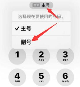 邗江苹果14维修店分享iPhone 14 Pro Max使用副卡打电话的方法 