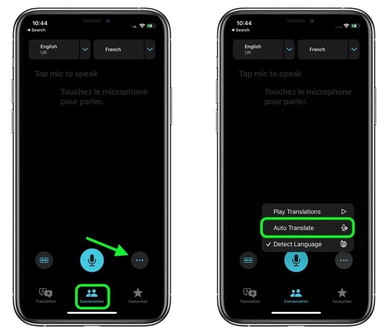 邗江苹果手机维修分享iOS 15 “翻译” App 新改进 