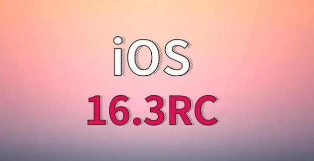 邗江苹果手机维修分享iOS 16.3 RC版升级_iOS 16.3 RC版一键刷机教程 